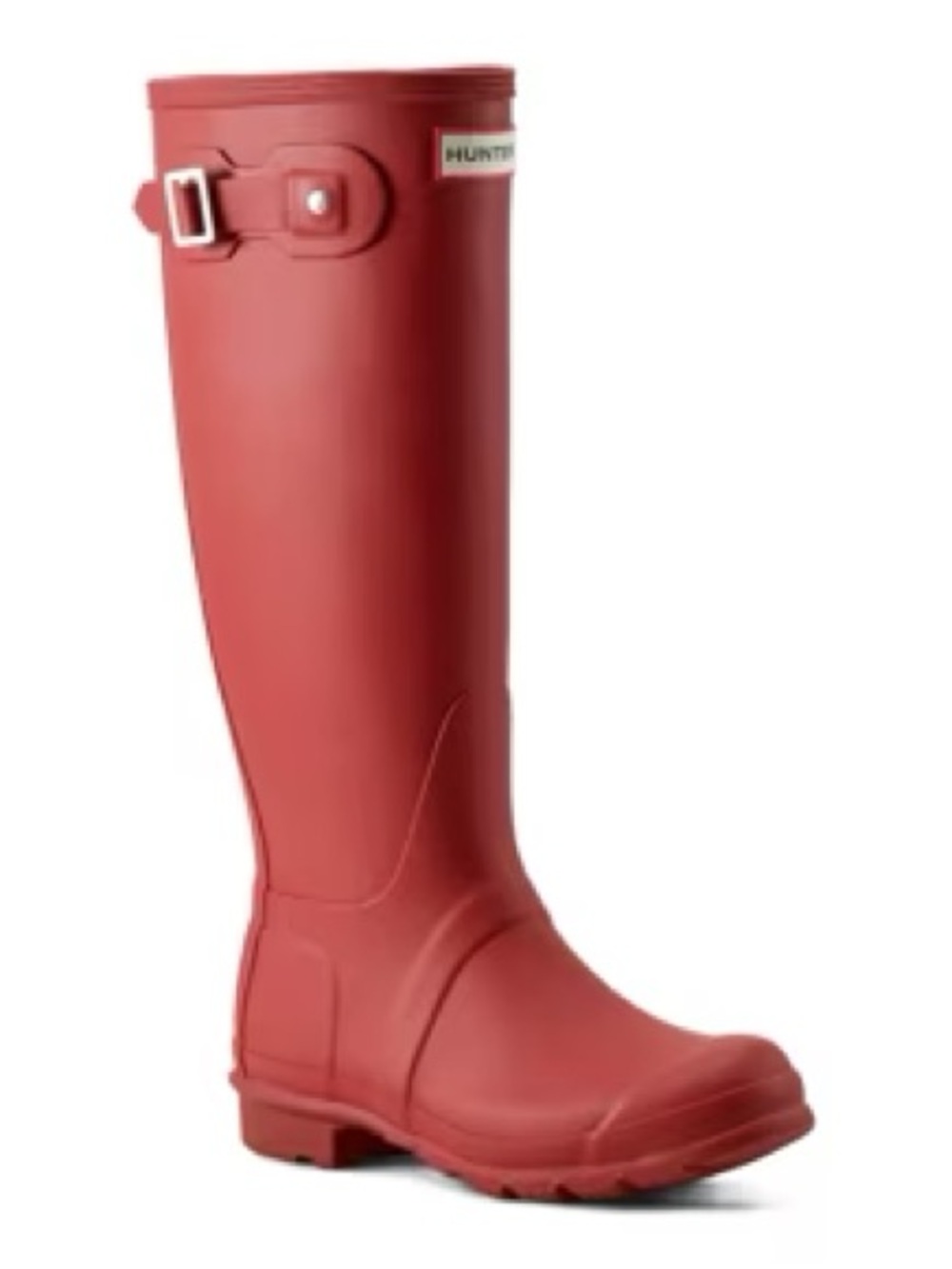 Hunter Original Tall Red Rubber Rain Boot Travel